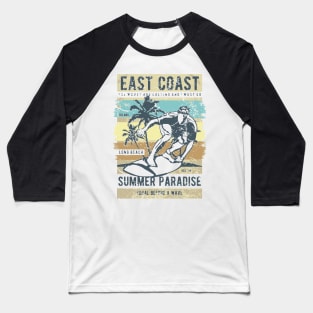 East Coast Summer Paradise Baseball T-Shirt